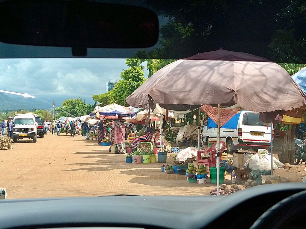 Markten in de straten van Tanzania
